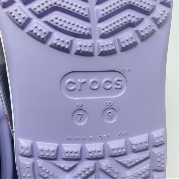 Crocs Bayaband Lavender Light Purple Clogs 205089 - Picture 7 of 16